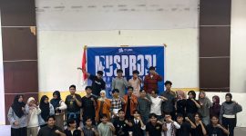 Foto bersama pada kegiatan peresmian HUMANS di Auditorium FSD, (Foto: Ist.)