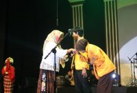 Potret Ketua Program Studi Teknologi Pendidikan Saat Mengukuhkan Angkatan 2024, (Foto: Muh Apdal Adriansyah)