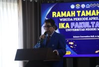 Potret Dekan fakultas FMIPA Dalam Sambutannya, (Foto: Dok profesi)