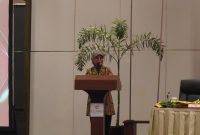 Potret Sambutan Plt Rektor UNM Saat Ramah Tamah Berlangsung, (Foto: Muhammad Yusran.)