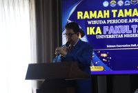 Potret Sambutan Dekan FMIPA, (Foto: Andi Mappasoko RD.)