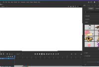 Tampilan layar aplikasi Adobe Animate, (Foto: Ist.)