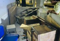 Potret Pos Satpam Usai Penyerangan, (Foto:Ist)