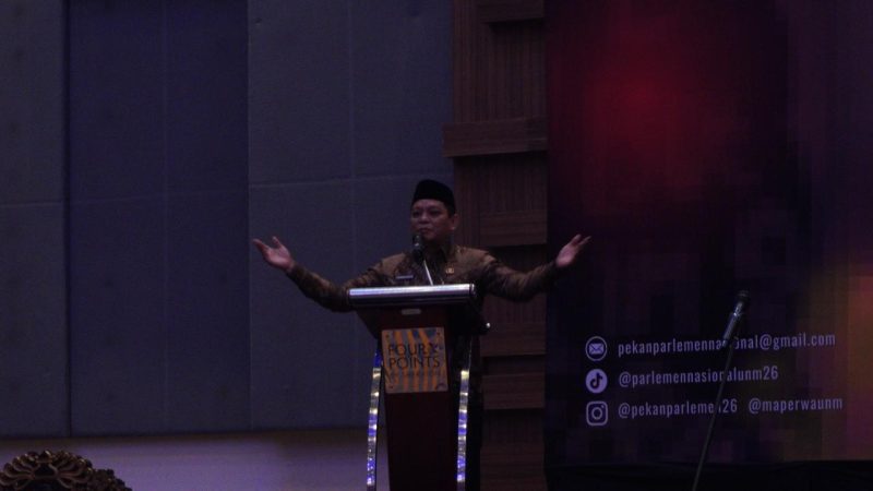 Potret Kepala Badan Kesatuan Bangsa dan Politik Kota Makassar Saat Dialog Kebangsaan, (Foto: Dok. Profesi)