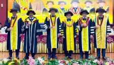 Potret Lima Guru Besar FIKK Bersama Plt Rektor, (Foto: Int.)