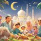 Ilustrasi Suasana saat Iduladha, (Foto: AI.)
