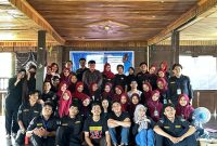 Foto Bersama UKM Maphan Setelah Sidang Pleno di Rumah Adat Pinrang, Benteng Somba Opu, (Foto: Ist.)