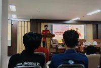 Potret Raihan dalam Sambutannya, (Foto: Muhammad Syarief)