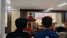 Potret Raihan dalam Sambutannya, (Foto: Muhammad Syarief)