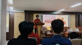 Potret Raihan dalam Sambutannya, (Foto: Muhammad Syarief)