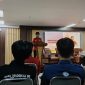 Potret Raihan dalam Sambutannya, (Foto: Muhammad Syarief)