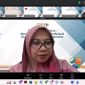 Potret Suriati Eka Putri, Wakil Dekan Kerja Sama dan Pengembangan FMIPA UNM saat Beri Sambutan dalam Kegiatan Datalite, (Foto: Rosdiana)
