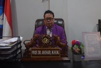 Potret Dekan FBS Beri Harapan Agar Profesi UNM Cetak Wartawan Adaptif, (Foto: Dok. Profesi)