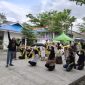 Latihan mahasiswa di pelataran dalam acara FSD Drawing Day, (Foto: Ist.)