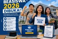 Ilustrasi Beasiswa yang Buka  Tahun 2026, (Foto: Ai.)