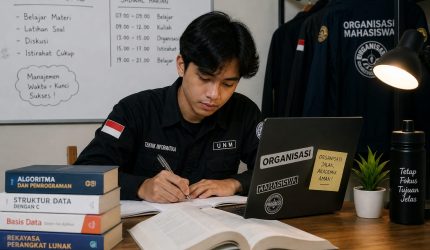 Meskipun Aktif Berorganisasi, Mahasiswa Tetap Harus Maksimalkan Persiapan UAS