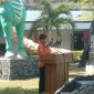 Potret Presiden BEM KEMA FSD dalam sambutannya, (Foto : Ist)