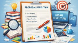 Ilustrasi Proposal Penelitian, (Foto: Ai.)