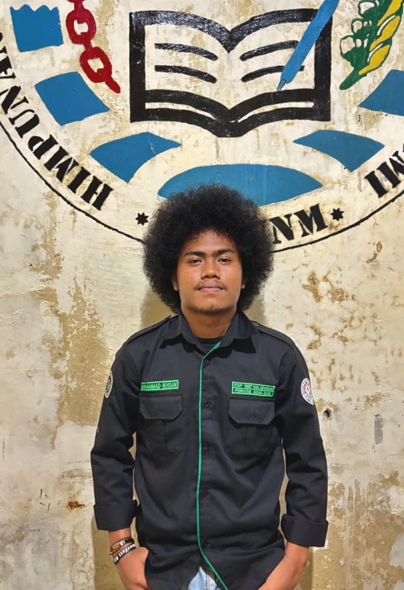 Potret Muhammad Ikhsan, Ketua Terpilih HMPS Pend. Ekonomi, (Foto: Ist.)