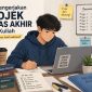 Ilustrasi Mahasiswa Mengerjakan Tugas Projek Akhir, (Foto : AI)