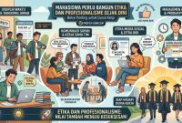Ilustrasi Cara Membangun Etika dan Profesionalisme Sejak Dini (Foto: AI.)