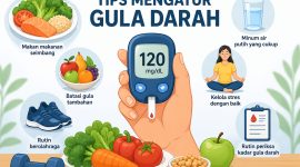 Ilustrasi mengatur gula darah, (Foto: Ai.)