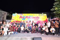 Potret Bersama Pimpinan Universitas dan Fakultas serta Mahasiswa FIS-H (Foto: Ist.)