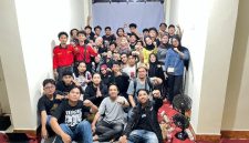 Potret Kader HIPMA Gowa Komisariat UNM Usai Nobar Film Pesta Babi, (Foto: Ist.)