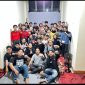 Potret Kader HIPMA Gowa Komisariat UNM Usai Nobar Film Pesta Babi, (Foto: Ist.)