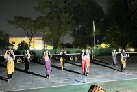 Potret Para Pementas Laksanakan Latihan di Lapangan Tenis FIP UNM, (Foto: Ist.)