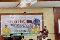 Potret Penyampaian Materi di Kegiatan Seminar, (Foto: Ist.)
