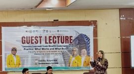 Potret Penyampaian Materi di Kegiatan Seminar, (Foto: Ist.)