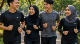 Ilustrasi Gaya Hidup Sehat, (Foto: Ai.)