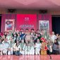 Potret Salah Satu Sesi Foto Diakhir Pementasan Dramatic Reading dalam Kegiatan Aksara, (Foto: Ist.)