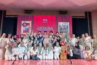 Potret Salah Satu Sesi Foto Diakhir Pementasan Dramatic Reading dalam Kegiatan Aksara, (Foto: Ist.)
