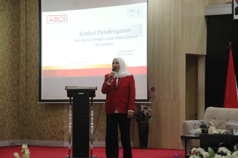 Potret Kristina Andriani Pemateri Kedua Workshop Kesehatan Pendengaran, (Foto: Dok Profesi)