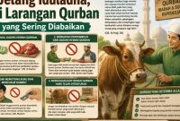 Potret larangan bagi keluarga yg melakukan qurban,(Foto: Int.)