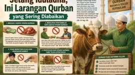 Potret larangan bagi keluarga yg melakukan qurban,(Foto: Int.)