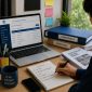 Ilustrasi mahasiswa mulai mempersiapkan administrasi akademik dan menyusun portofolio menjelang libur semester, (Foto: AI.)