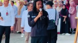 Potret Ketua Panitia Muh. Ziaul Haq dalam sambutannya, (Foto: Ist.)