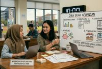 Ilustrasi Seseorang dalam Mengatur Keuangan, (Foto: AI.)
