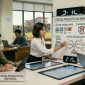 Ilustrasi Mahasiswa Mengatur Strategi Produktivitas, (Foto: AI.)