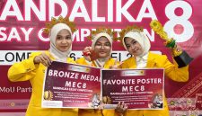 Potret Tim Hukum Bisnis pada Ajang Lomba Essay Competition (Foto: Ist.)
