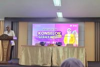 Potret Plt. Rektor UNM saat Membuka Kegiatan Pelatihan Konselor Sebaya Batch 3, (Foto: Ist.)