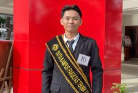 Potret Hifzan Rijal Juara Satu Duta Kampus FT UNM, (Foto: Ist.)