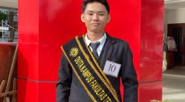 Potret Hifzan Rijal Juara Satu Duta Kampus FT UNM, (Foto: Ist.)