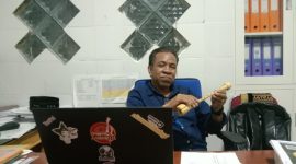 Potret Khaeruddin, Ketua Jurusan Seni Pertunjukan FSD, (Foto: Ist.)
