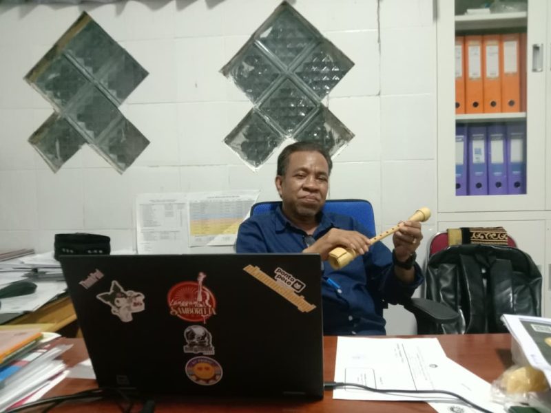 Potret Khaeruddin, Ketua Jurusan Seni Pertunjukan FSD, (Foto: Ist.)