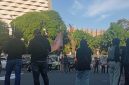 Suasana Aksi Reset Indonesia dan Evaluasi Kabinet di Depan Menara Pinisi (Foto: M. Zaky Asryan. A)