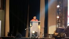 Potret Dekan Fakultas Psikologi  Saat Menyampaikan Sambutan, (Foto: Nur Hafizhah)
